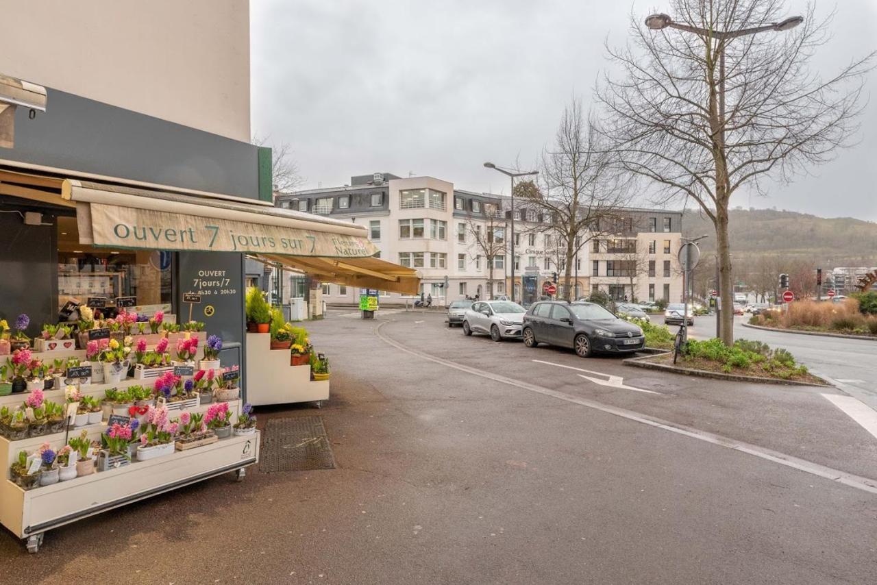 Le Nid Douillet : Superbe Appartement + Jardin Privatif Rouen Exteriör bild