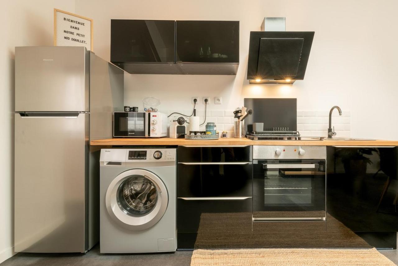 Le Nid Douillet : Superbe Appartement + Jardin Privatif Rouen Exteriör bild